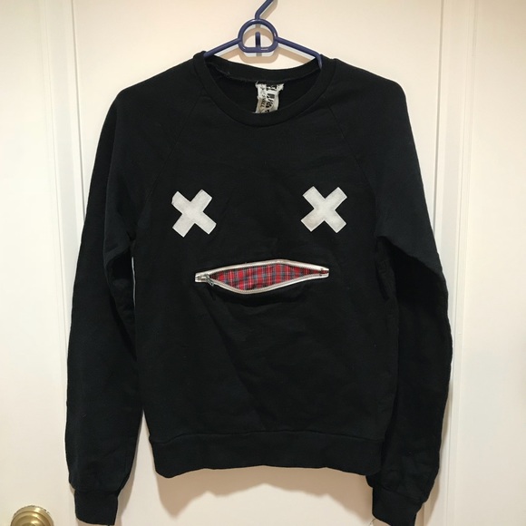 💕El Kartel💕one-of-kind tongue sweatshirt 👅 - Picture 2 of 5